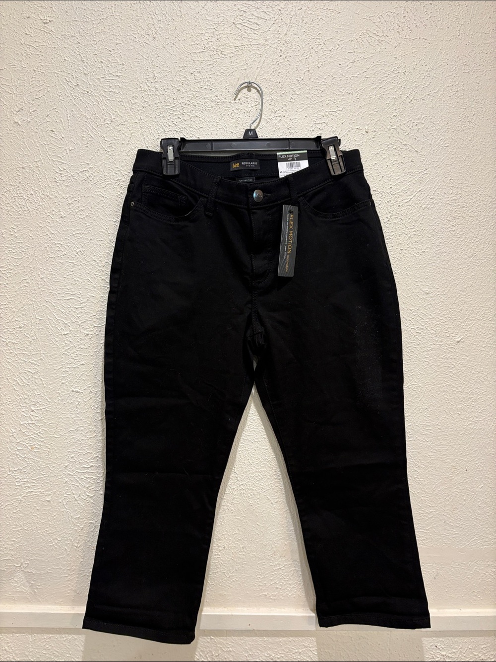 Lee Black Straight Leg Denim Pants